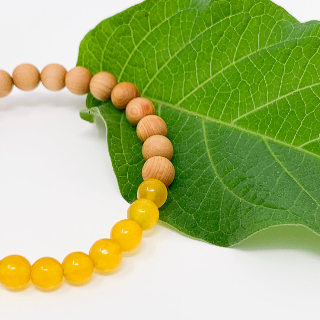 Yellow Jade Bracelet